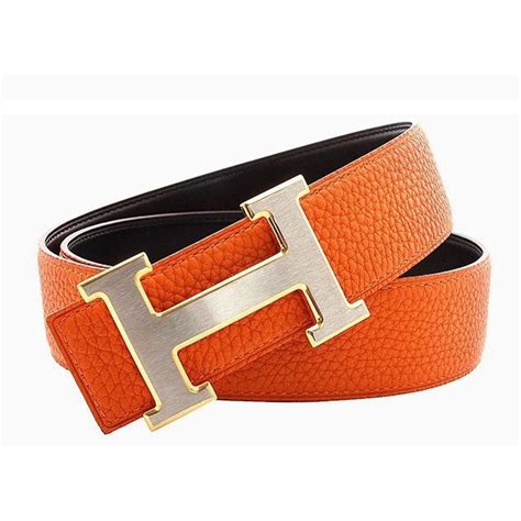 hermes horse head orange belt|orange Hermes belt men.